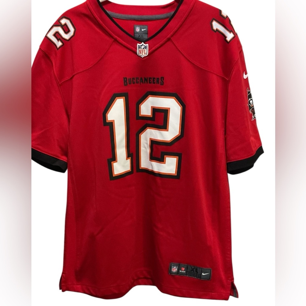 Tom Brady # 12 ON FIELD Tampa Bay Buccaneers - Nike Youth Jersey